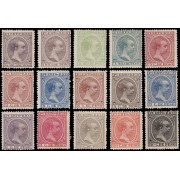 Puerto Rico 115/29 1896/97 Alfonso XIII MH 
