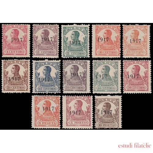Río de Oro 91/03 1917 Alfonso XIII MNH