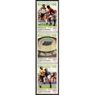 Guinea Ecuatorial 241/43 1997 Fútbol Mundial 98 MNH