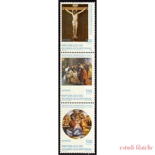Guinea Ecuatorial 252/54 1999 Bimilenario del Nacimiento Jesús MNH
