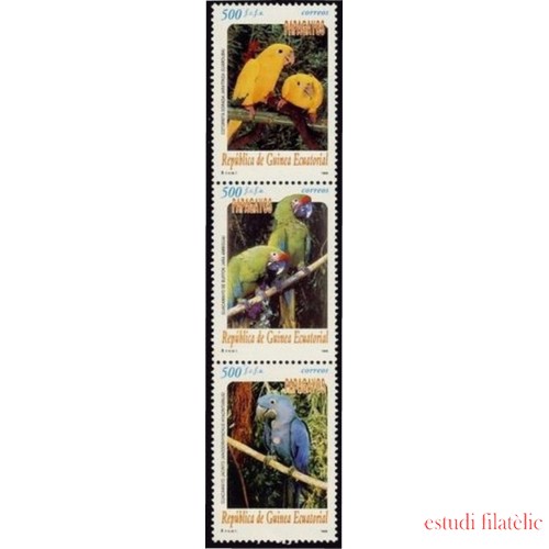 Guinea Ecuatorial 259/61 1999 Papagayos Aves Birds MNH