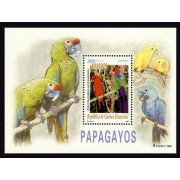 Guinea Ecuatorial 262 1999 Papagayos HB MNH