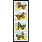 Guinea Ecuatorial 267/70 2000 Mariposas Butterflies MNH