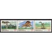 Guinea Ecuatorial 284/86 2002 Fauna prehistórica MNH