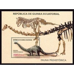 Guinea Ecuatorial 287 2002 Fauna prehistórica HB MNH Guinea Ecuatorial 287 2002 Fauna prehistórica HB MNH