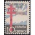 España Spain 866 1938 Pro Tuberculosos TB pro Cross of Lorraine Sanatorium MNH