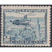 España Spain 689 1935 Autogiro C- 30 De la Cierva Helicóptero Helicopter MNH 