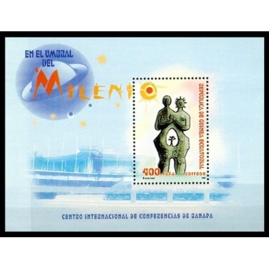 Guinea Ecuatorial 303 2003 En el umbral del Milenio HB MNH Guinea Ecuatorial 303 2003 En el umbral del Milenio HB MNH