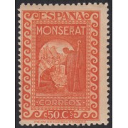 España Spain 645 ( 636/49 ) 1931 Monasterio de Montserrat MNH