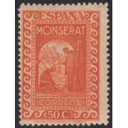 España Spain 645 ( 636/49 ) 1931 Monasterio de Montserrat MNH