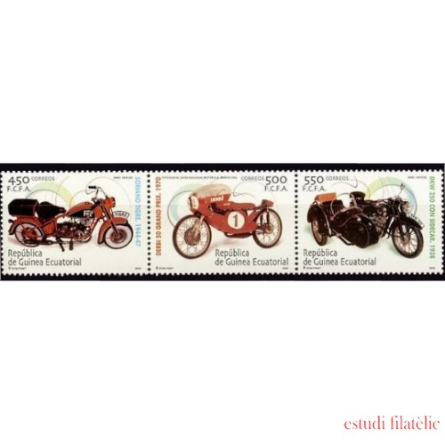 Guinea Ecuatorial 326/28 2004 Motocicletas MNH