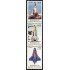 Guinea Ecuatorial 333/35 2004 Homenaje a la tripulación del Columbia STs-107 MNH