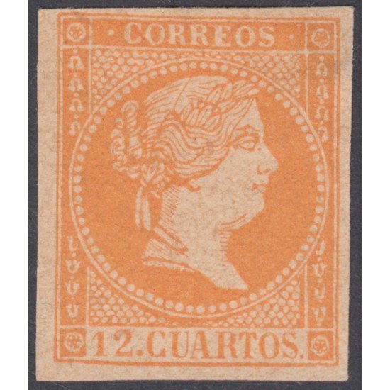 España Spain NE 1 1856 No Emitido No Expendido Isabel II MH España Spain NE 1 1856 No Emitido No Expendido Isabel II MH