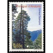 Andorra Española 383 2011 Europa Bosques Naturaleza Ordino MNH Andorra Española 383 2011 Europa Bosques Naturaleza Ordino MNH