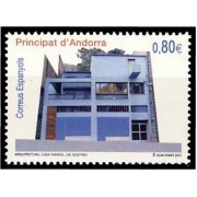 Andorra Española 384 2011 Arquitectura Casa Farràs José María Sostres MNH Andorra Española 384 2011 Arquitectura Casa Farràs José María Sostres MNH
