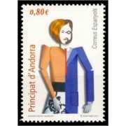 Andorra Española 388 2011 Valores cívicos Igualdad MNH Andorra Española 388 2011 Valores cívicos Igualdad MNH