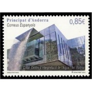 Andorra Española 394 2012 Arquitectura Centro de interpretación del agua Madriu MNH Andorra Española 394 2012 Arquitectura Centro de interpretación del agua Madriu MNH