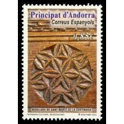 Andorra Española 395 2012 Patrimonio Cultural Mobiliario Iglesia San Martín de la Cortinada MNH Andorra Española 395 2012 Patrimonio Cultural Mobiliario Iglesia San Martín de la Cortinada MNH