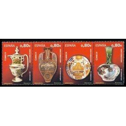 España Spain 4660/63 2011 Cerámica Manises Arte MNH España Spain 4660/63 2011 Cerámica Manises Arte MNH