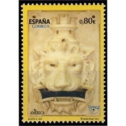 España Spain 4673 2011 América Upaep Buzón S XIX MNH España Spain 4673 2011 América Upaep Buzón S XIX MNH