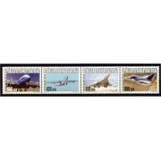 Guinea Ecuatorial 345/48 2005 Aviación MNH Guinea Ecuatorial 345/48 2005 Aviación MNH