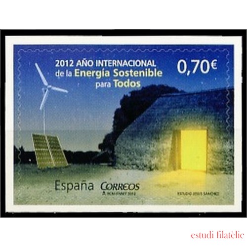 España Spain 4703 2012 Energía Sostenible Solar molino MNH