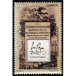 España Spain 4708 2012 Constitución de 1812 Portada MNH España Spain 4708 2012 Constitución de 1812 Portada MNH