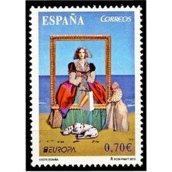 España Spain 4715 2012 Europa Visite España J Carrero MNH España Spain 4715 2012 Europa Visite España J Carrero MNH