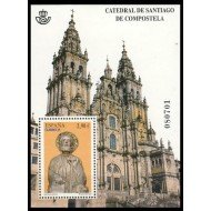 España Spain 4729 2012 Catedral de Santiago de Compostela Fachada Obradoiro Religión Arquitectura MNH
