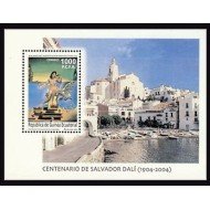 Guinea Ecuatorial 356 2005 Centenario del Nacimiento de Salvador Dalí  HB