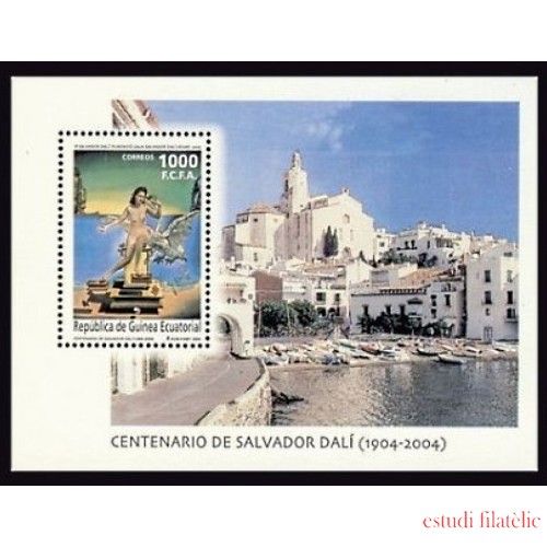 Guinea Ecuatorial 356 2005 Centenario del Nacimiento de Salvador Dalí  HB