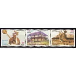 Guinea Ecuatorial 357/59 2005 Artistas y Escritores por la Paz MNH