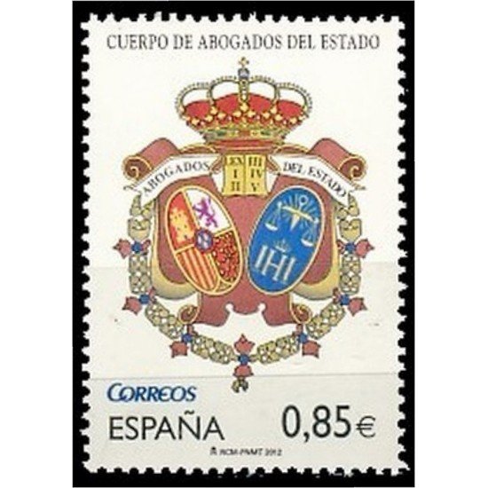 España Spain 4730 2012 Abogados del Estado Escudo MNH