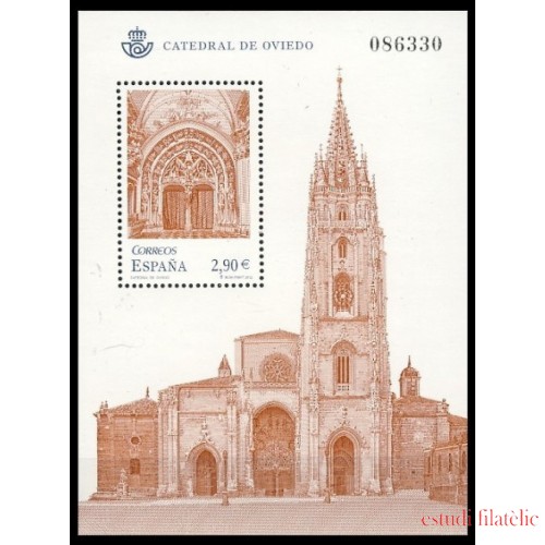 España Spain 4736 2012 Catedral de Oviedo Fachada Arquitectura Religión MNH 