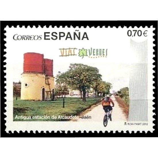 España Spain 4744 2012 Vías verdes Estación de alcahuete Jaén MNH España Spain 4744 2012 Vías verdes Estación de alcahuete Jaén MNH