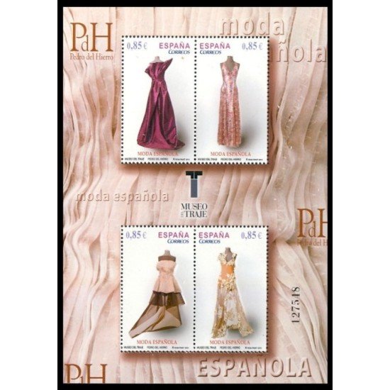 España Spain 4745 2012 Moda Española Pedro del Hierro Museo del Traje Madrid MNH España Spain 4745 2012 Moda Española Pedro del Hierro Museo del Traje Madrid MNH