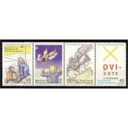 Guinea Ecuatorial 364/67 2005 IV Centº del Quijote MNH Guinea Ecuatorial 364/67 2005 IV Centº del Quijote MNH