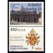 Guinea Ecuatorial 368/69 2006 Benedicto XVI MNH