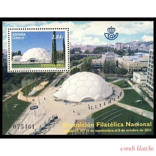 España Spain 4667 2011 Exfilna 2011 Plaza Milenio Valladolid MNH