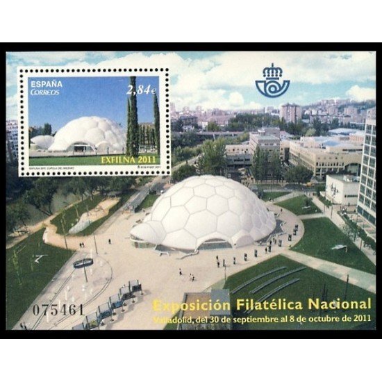 España Spain 4667 2011 Exfilna 2011 Plaza Milenio Valladolid MNH
