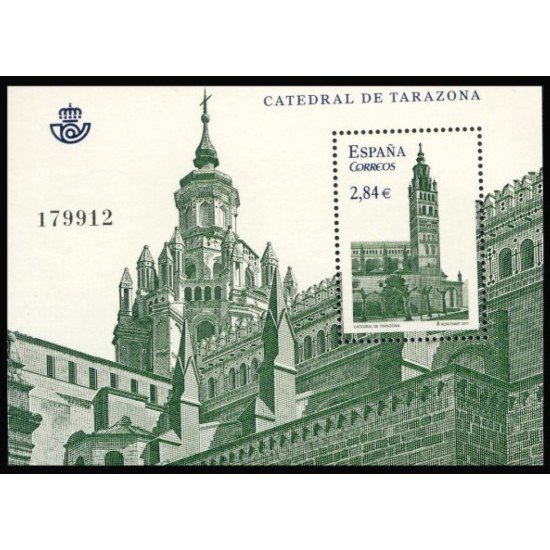 España Spain 4679 2011 Catedral Tarazona Zaragoza Arquitectura MNH España Spain 4679 2011 Catedral Tarazona Zaragoza Arquitectura MNH