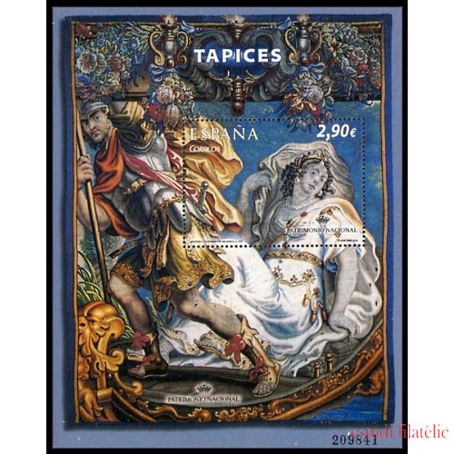España Spain 4706 2012 Arte Tapicerías del Palacio Real Madrid SXVII MNH
