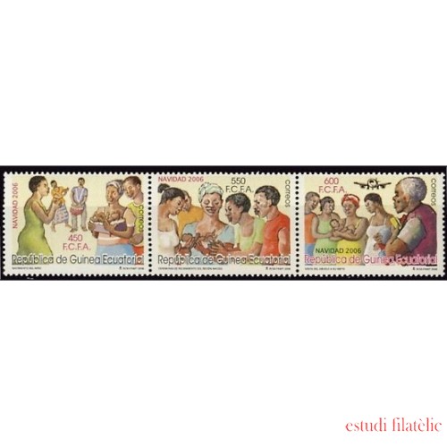 Guinea Ecuatorial 381/83 2006 Navidad 2006 MNH