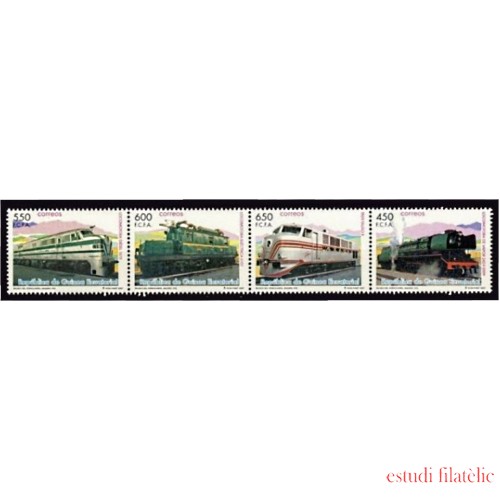 Guinea Ecuatorial 388/91 2007 Trenes Trains