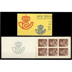 España Spain 2834C I/II Año 1986  Carné Juan Carlos I MNH