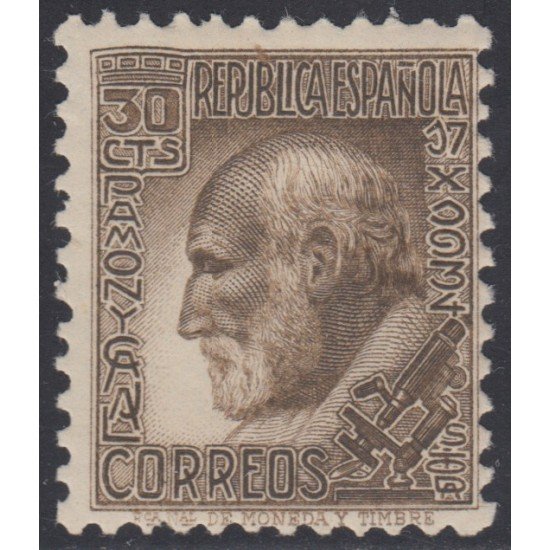 España Spain 680 1934 Ramón y Cajal MNH España Spain 680 1934 Ramón y Cajal MNH