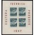 Rumanía Romania HB 37 1947 Cultura, técnica y progreso MNH