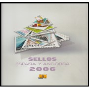 Libro Album Oficial de Sellos España y Andorra Año Completo 2006