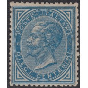 Italia Italy 16 1863/1877 Vittorio Emanuele II MH Yvert 5.500 € 