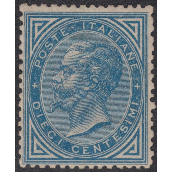 Italia Italy 16 1863/1877 Vittorio Emanuele II MH Yvert 5.500 € Italia Italy 16 1863/1877 Vittorio Emanuele II MH Yvert 5.500 €